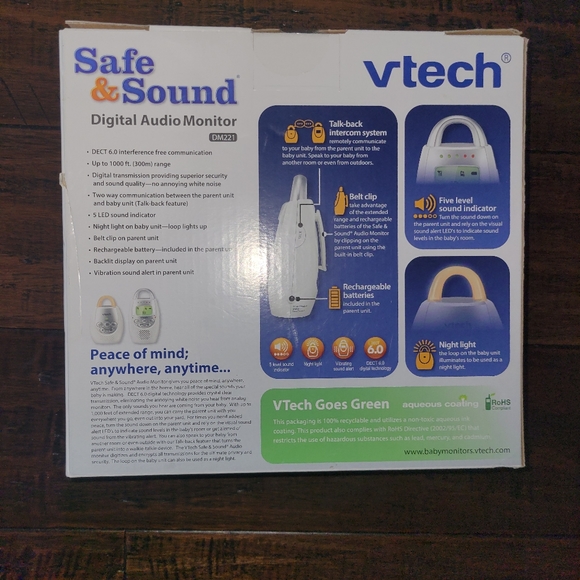 Vtech Safe & Sound Digital Audio Monitor - Picture 3 of 3